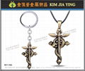 game anime cartoon figurine Customized keychain factory 19