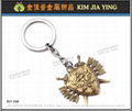 game anime cartoon figurine Customized keychain factory