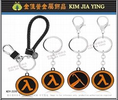  Game peripheral Metal keychain  advertising souvenirs