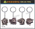 key ring manufacturing Customized Metal Charm Keychain 13