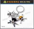 key ring manufacturing Customized Metal Charm Keychain 17