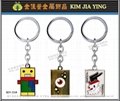 Customized metal  key ring anime lock ring event giveaway 3