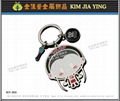 Customized metal  key ring anime lock ring event giveaway