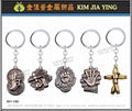 Customized metal  key ring anime lock ring event giveaway