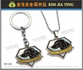 Customized metal  key ring anime lock ring event giveaway