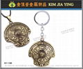 Customized Key Ring Charm，creative religion palace temple