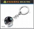 Customized Couple Key Ring Metal Charm professional made 4