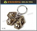 Customization Branded metal key ring 1