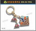 Customized Metal Key ring souvenir