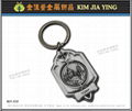 Custom metal key ring Bitcoin gold key ring 2