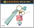 Customized PVC Figure Keyring