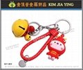 Customized PVC Mascot doll cartoon cartoon doll key ring 5
