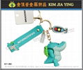 Customized PVC Mascot doll cartoon cartoon doll key ring