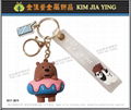 Customized PVC Mascot doll cartoon cartoon doll key ring