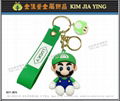 Customized PVC Mascot doll cartoon cartoon doll key ring