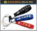 Customized Silicone Wristband Keychain 3