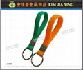 Customized Silicone Wristband Keychain 4