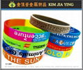 Customized Silicone Wristband Keychain