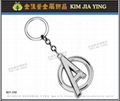 Customized Brand Charm Metal Key Ring 5