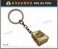 Customized Metal Hang Tag brand key ring 7
