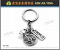 Customized Metal Hang Tag brand key ring 14