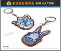 Customized Metal Hang Tag brand key ring