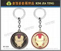 Customized Metal Hang Tag brand key ring