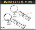 Custom key ring graduation gift School EMBA University 8