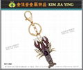 Brand bag charm, auspicious and wishful metal accessories