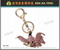 Professionally Made Rhinestone Charm Key Ring