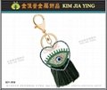 Custom Bag Charm Rhinestone Key Ring 16