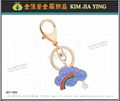Custom Bag Charm Rhinestone Key Ring 18