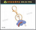 Custom Bag Charm Rhinestone Key Ring