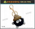 Customized Bag Metal Rhinestone key ring accessories