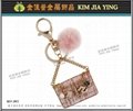 Customized Bag Metal Rhinestone key ring accessories 19