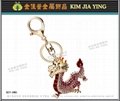 Customized Bags Metal Accessories Charm Key Rings