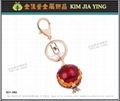 Brand bag charm, auspicious and wishful metal accessories