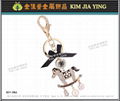 Fashion Rhinestone Tassel Bag Charm Metal Accessories 16