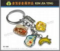 Custom key ring acrylic shape key ring 16