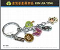 Custom key ring acrylic shape key ring 18