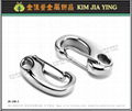 316L stainless steel spring buckle jewelry key ring accessories