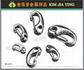 Stainless steel carabiner, spring buckle, key ring accessories 2