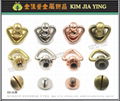 Metal copper buckle, metal accessories, screws 5