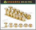 Metal copper buckle, metal accessories, screws 6