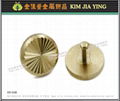 Metal copper buckle  Copper screws  Leather metal fittings