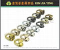 Metal copper buckle  Copper screws  Leather metal fittings 5