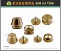Metal copper buckle  Copper screws  Leather metal fittings 15