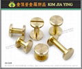 Metal accessories screw monk head