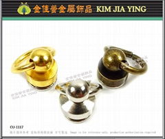 Lifting lugs turn buckle screw buckle leather metal accessories