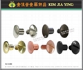 Lifting lugs turn buckle screw buckle leather metal accessories